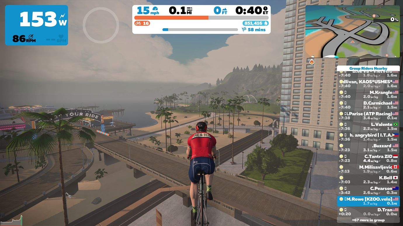 zwift tron bike