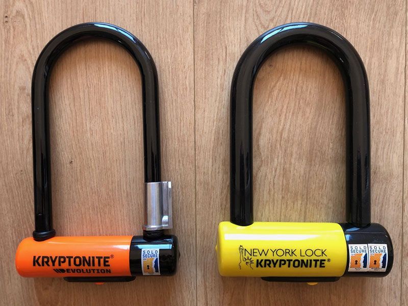 bronze rated bike lock