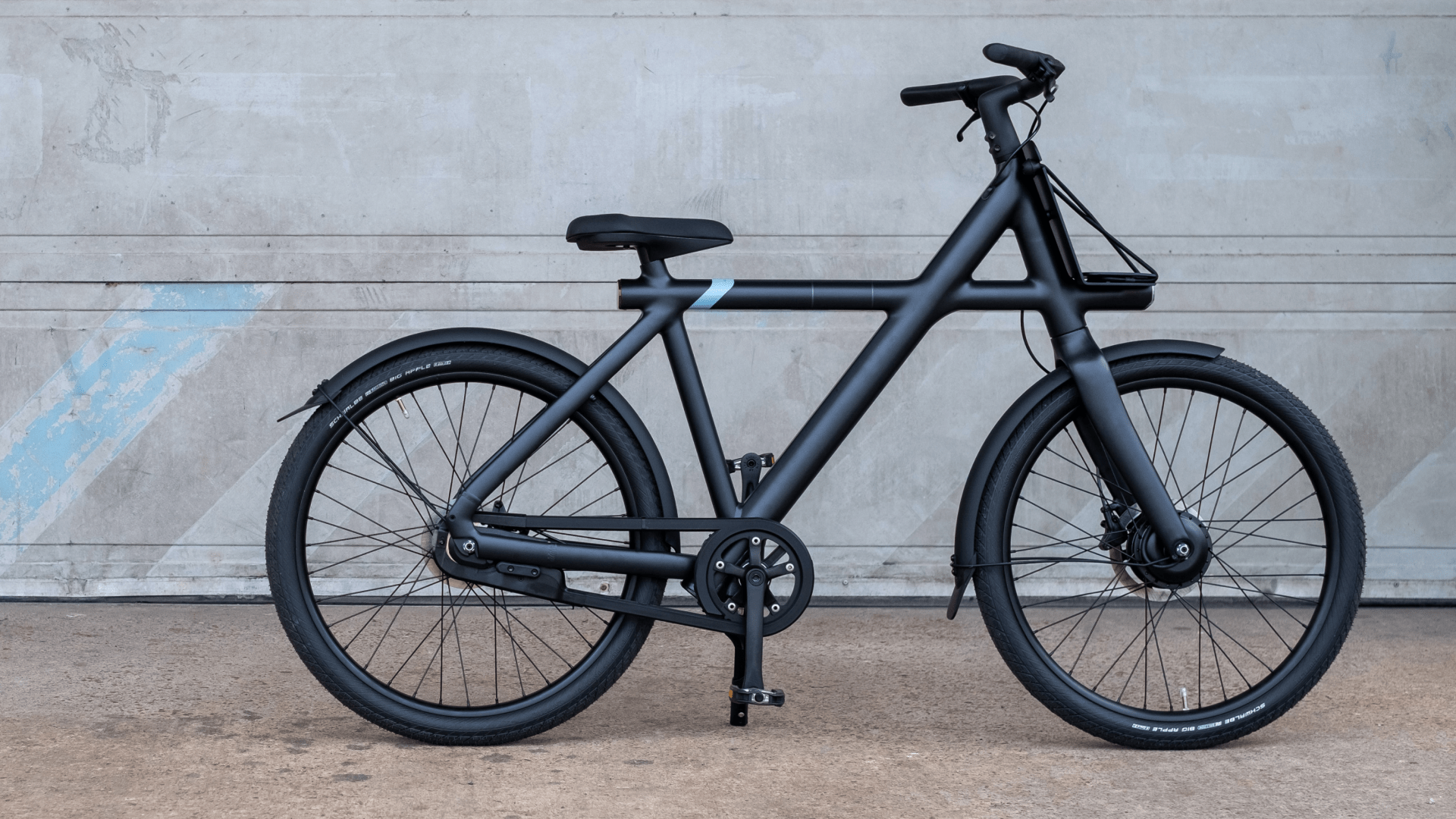 A modern and sleek looking e-bike
