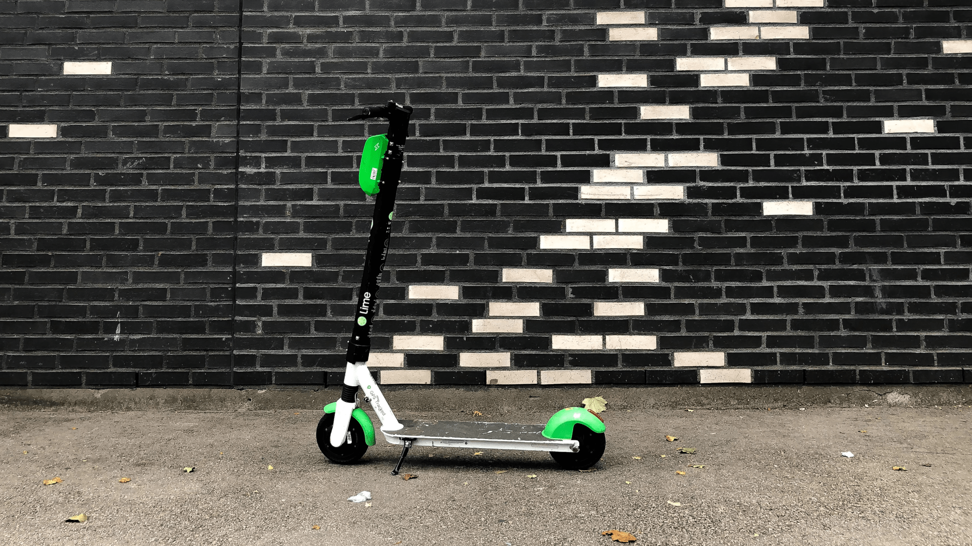 An e-scooter wins for portability