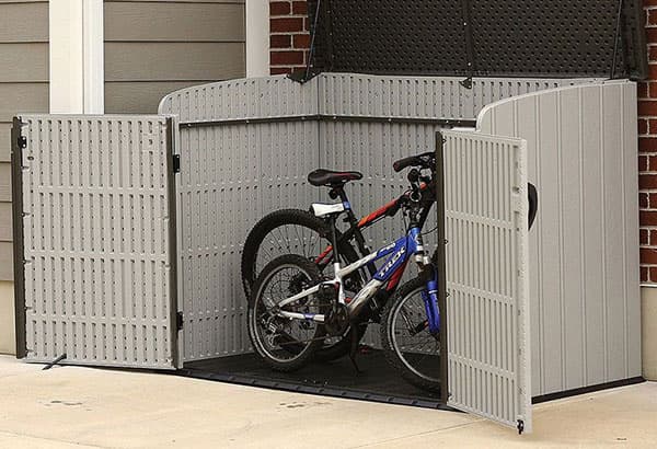 Here’s the story behind those cool bike parking sheds on Southeast Ankeny